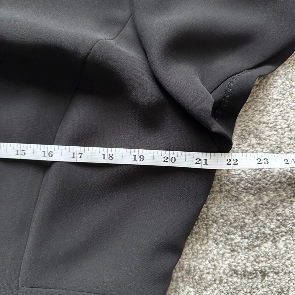 MWT Talbots Classic Black Midi Dress - Picture 3 of 6